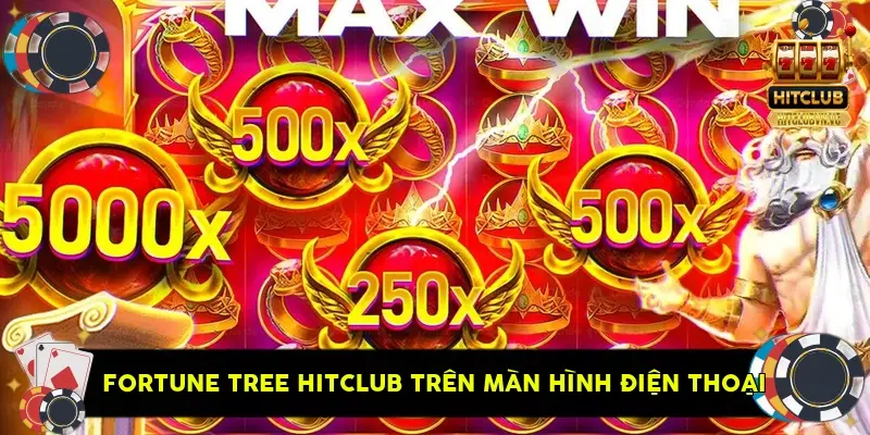 Fortune Tree HitClub trên màn hình điện thoại