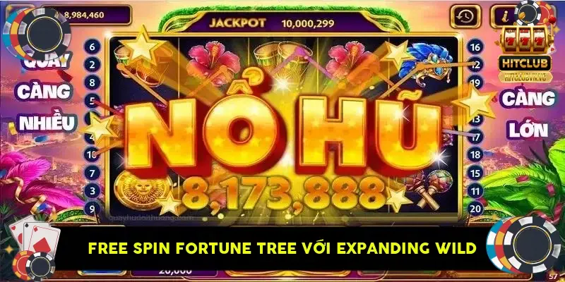 Free Spin Fortune Tree với Expanding Wild